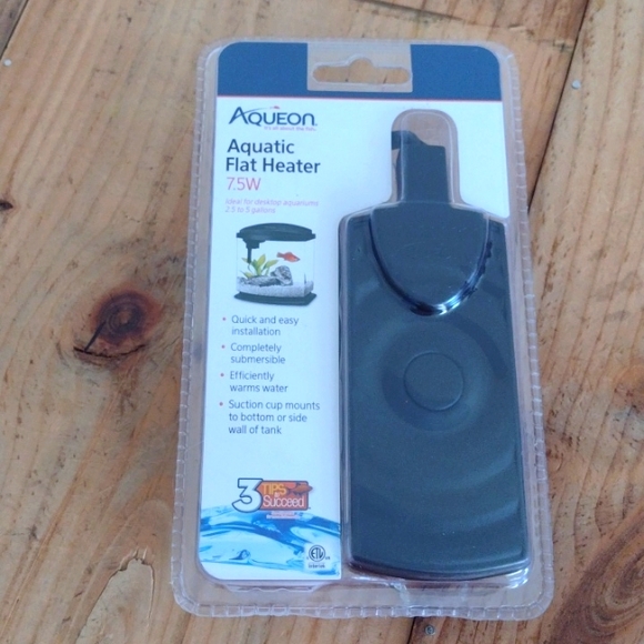 Aqueon Aquatic Flat Heater 7.5W NEW - Picture 1 of 6